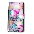thumbnail image 1 of Allytech Phone Case for Google Pixel 6A, Premium PU Leather Luxury Fashion Flip Cover for Girls Women Shockproof Protective Cards Slots Wallet Case Cover for Google Pixel 6A - Flowers, 1 of 7