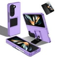 thumbnail image 1 of Allytech Phone Case for Samsung Galaxy Z Fold 5 with Front Screen Protector, Kickstand Shockproof Anti-Scratch Back Cover Case for Samsung Galaxy Z Fold5 5G 2023 - Purple, 1 of 10