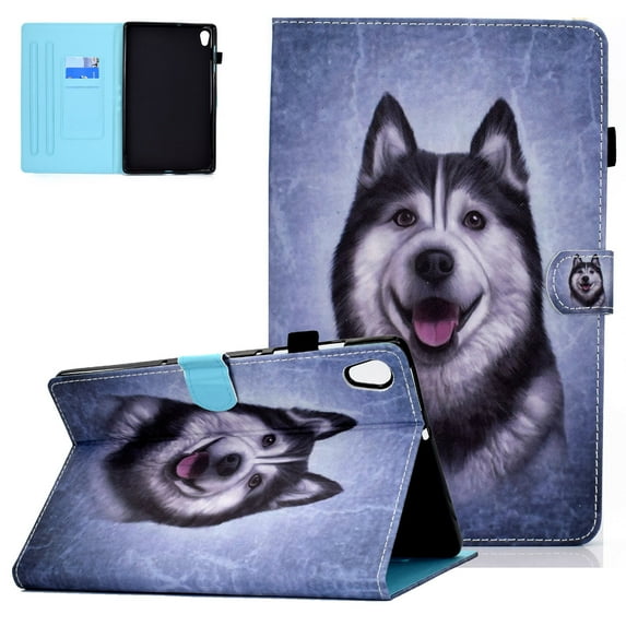 Allytech Protective Case for Lenovo Tab M10 HD 2nd Gen (TB-X306X) / Smart Tab M10 HD 2nd Gen (TB-X306F) 10.1" 2020, Auto Sleep Wake Shockproof Slim Kickstand Folio Flip Lightweight, Huskie