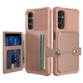 thumbnail image 1 of Allytech Rugged Case for Samsung Galaxy A05s Support Magnetic Car Mount, Premium PU Leather Flip Card Cash Holder Pocket Shockproof Anti-Fall Back Case for Samsung Galaxy A05s - Rosegold, 1 of 7