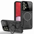 thumbnail image 1 of Allytech Rugged Case for Samsung Galaxy A14 5G, Mangetic Case Compatible Magsafe Wireles Charging Support Ring Holder Stand Shockproof Back Cover Case for Galaxy A14 5G - Black, 1 of 8