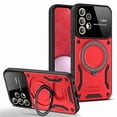 thumbnail image 1 of Allytech Rugged Case for Samsung Galaxy A14 5G, Mangetic Case Compatible Magsafe Wireles Charging Support Ring Holder Stand Shockproof Back Cover Case for Galaxy A14 5G - Red, 1 of 8