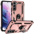 thumbnail image 1 of Allytech Rugged Case for Samsung Galaxy S23 Plus, Military Grade Protection Shockproof Cover with Metal Rotatable Ring Stand, Magnetic Car Mount Holder Case for Samsung Galaxy S23 Plus - Rosegold, 1 of 7