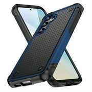 Allytech Rugged Case for Samsung Galaxy S23 FE, Heavy Duty Shockproof Hybrid TPU PC Back Cover Phone Case for Galaxy S23 FE - Navyblue