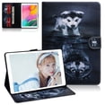 thumbnail image 1 of Allytech SM-T290 Case for Galaxy Tab A 8.0 2019, T290 T295 Case, Slim Fit Shockproof PU Leather Stand Cover for Girls Women Cards Holder Wallet Case for Samsung Galaxy Tab A 8.0 T290,Dog Wolf, 1 of 5