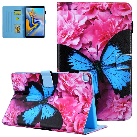 Allytech for SM-T500 SM-T507 Case, Galaxy Tab A7 10.4 Case 2020, Slim PU Leather Soft TPU Protective Stand Cover for Samsung Galaxy Tab A7 10.4" 2020 Model SM-T500/T505/T507, Big Butterfly