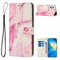 thumbnail image 1 of Allytech for Samsung A52 5G Case Marble, Galaxy A52 5G Case, Slim Thin Wallet Card Slots Folio Book Stand PU Leather Anti-Scratch Case with Hand Strap for Galaxy A52 5G 6.5", Rosegold, 1 of 8