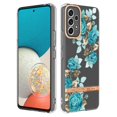 thumbnail image 1 of Allytech Samsung A53 5G Phone Case, Galaxy A53 5G Case, Clear Transparent Soft TPU Rubber Anti-scratch Military Grade Protective Shockproof Case Shell - Green Flower, 1 of 5