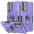 thumbnail image 1 of Allytech for Samsung Galaxy A05 Phone Case with Ring Holder, Anti-Fingerprint Non-slip Anti-Drop Heavy Duty Corner Protection Rotating Ring Stand Cover Case for Samsung A05 Phone 6.7", Purple, 1 of 10