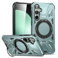 thumbnail image 1 of Allytech for Samsung Galaxy A05s Hybrid Durable Protective Case with 360 Degree Rotatable Ring Stand Holder, Fit Magnetic Car Mount Wireless Charging, Hard PC Back Cover Shockproof Case, Green, 1 of 8