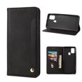 thumbnail image 1 of Allytech Samsung Galaxy A21S Case [NOT for A21], Slim Fit PU Leather Folio Stand Shockproof Anti-scratch Cards Holder Protective Wallet TPU Case Cover for Samsung Galaxy A21S Phone, Black, 1 of 4