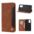 thumbnail image 1 of Allytech Samsung Galaxy A32 5G Case [NOT for A32 4G], Slim Fit PU Leather Folio Stand Shockproof Anti-scratch Cards Holder Protective Wallet TPU Case Cover for Samsung Galaxy A32 5G Phone, Brown, 1 of 4