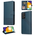 thumbnail image 1 of Allytech Samsung Galaxy A52 Wallet Case, Magnetic Folio Protective Wallet Pocket Credit Slots Retro Flip PU Leather Card Holder Kickstand Cover For Samsung Galaxy A52 5G/4G,
Blue, 1 of 14