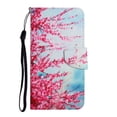 thumbnail image 1 of Allytech Samsung Galaxy A53 5G Case, PU Leather Colorful Pattern Flip Folio Stand Magnetic Closure Hand Wrist Cards Slots Wallet Case Cover for Samsung Galaxy A53 5G - Blossom, 1 of 7