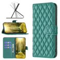 thumbnail image 1 of Allytech for Samsung Galaxy A71 4G 6.7 Inch Wallet Style Magnetic Snap Flip Cover, Diamond Pattern PU Leather with Kickstand Card Slot Shockproof Drop Case for Samsung Galaxy A71 4G, Green, 1 of 6