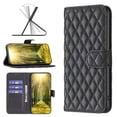 thumbnail image 1 of Allytech for Samsung Galaxy A71 4G 6.7 Inch Wallet Style Magnetic Snap Flip Cover, Diamond Pattern PU Leather with Kickstand Card Slot Shockproof Drop Case for Samsung Galaxy A71 4G, Black, 1 of 6