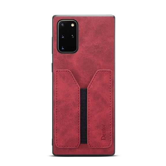 Allytech Samsung Galaxy Note 20 Back Cover, Slim Fit Shockproof Credit Card Holder Protection Bumper Anti-scratch Wallet Case Cover for Samsung Galaxy Note 20, Red