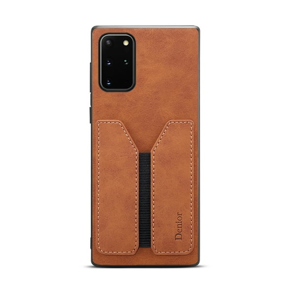 Allytech Samsung Galaxy Note 20 Back Cover, Slim Fit Shockproof Credit Card Holder Protection Bumper Anti-scratch Wallet Case Cover for Samsung Galaxy Note 20, Brown