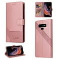 thumbnail image 1 of Allytech Samsung Galaxy Note 9 Wallet Case, Magnetic Folio Protective Wallet Pocket Credit Slots Retro Flip PU Leather Card Holder Kickstand Cover For Samsung Galaxy Note 9,
Rosegold, 1 of 14