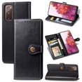 thumbnail image 1 of Allytech Samsung Galaxy S20 FE 5G Case, Premium PU Leather Folio Flip Wallet Case Cover with Credit Cards Slots Cash Holder Magnetic Closure Wallet Case for Samsung Galaxy S20 FE 5G, Black, 1 of 8