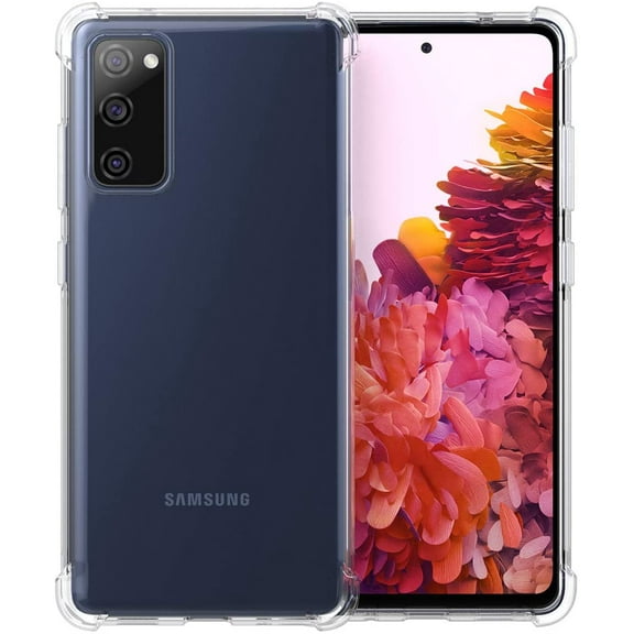 Allytech Samsung Galaxy S20 FE 5G Clear Case, Galaxy S20 Fan Edition Case Clear, Ultra Slim Fit Crystal Transparent Soft TPU Back Cover for Samsung Galaxy S20 FE 5G 6.5-Inch