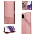thumbnail image 1 of Allytech Samsung Galaxy S20 Wallet Case, Magnetic Folio Protective Wallet Pocket Credit Slots Retro Flip PU Leather Card Holder Kickstand Cover For Samsung Galaxy S20,
Rosegold, 1 of 14