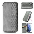 thumbnail image 1 of Allytech for Samsung Galaxy S22 5G Case with Card Slots, Premium PU Leather Cover TPU Bumper Kickstand Magnetic Adsorption Shockproof Flip Wallet Case for Galaxy S22 6.1 inch 2022, Gray, 1 of 6