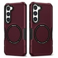 thumbnail image 1 of Allytech for Samsung Galaxy S22 Case 6.1" 2022, Support Magsafe Wireless Charging Military Grade Hard PC Shockproof Anti-Scratch TPU Case for Samsung S22 5G 2022, Winered, 1 of 10