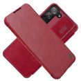 thumbnail image 1 of Allytech for Samsung Galaxy S22 Case with Slide Camera Cover and Card Holder, PU Leather Case with Flip Cover and Camera Protection, Durable Shockproof Cover for Galaxy S22 6.1" 2022, Red, 1 of 13