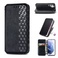 thumbnail image 1 of Allytech for Samsung Galaxy S22 Ultra 5G Case with Card Slots, Premium PU Leather Cover TPU Bumper Kickstand Magnetic Adsorption Shockproof Flip Wallet Case for Galaxy S22 Ultra 6.8 inch 2022, Black, 1 of 6