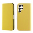 thumbnail image 1 of Allytech for Samsung Galaxy S22 Ultra 6.8" 2022 Case, PU Leather Flip Wallet Case with 3 Cart Slots and Kickstand Shockproof Protective Case for Samsung Galaxy S22 Ultra Women Men, Yellow, 1 of 9