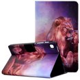 thumbnail image 1 of Allytech for Samsung Galaxy S6 Lite Case 10.4" 2022/2020, Premium PU Leather Folio Stand Shell with Card Slots Holder Auto Sleep Wake Protective Wallet Case for SM-P610/P615/P613/P619, Big Lion, 1 of 6