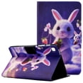 thumbnail image 1 of Allytech for Samsung Galaxy S6 Lite Case 10.4" 2022/2020, Premium PU Leather Folio Stand Shell with Card Slots Holder Auto Sleep Wake Protective Wallet Case for SM-P610/P615/P613/P619, Strawberry Rabb, 1 of 6