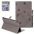 thumbnail image 1 of Allytech Samsung Galaxy Tab A 9.7 Case T550, PU Leather Folio Flip Cover Card Slots Folding Stand Shockproof Full Protection TPU Back Cover for Galaxy Tab A 9.7" T550, Gray, 1 of 1