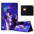 thumbnail image 1 of Allytech for Samsung Galaxy Tab A7 Lite Case 8.7" 2021, Premium PU Leather Folio Flip Stand Shell with Card Slots Holder Protective Wallet Case for Galaxy Tab SM-T220/T225/T227, Butterfly & Wolf, 1 of 5