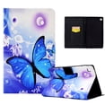 thumbnail image 1 of Allytech for Samsung Galaxy Tab A7 Lite Case 8.7" 2021, Premium PU Leather Folio Flip Stand Shell with Card Slots Holder Protective Wallet Case for Galaxy Tab SM-T220/T225/T227, Blue Butterfly, 1 of 5
