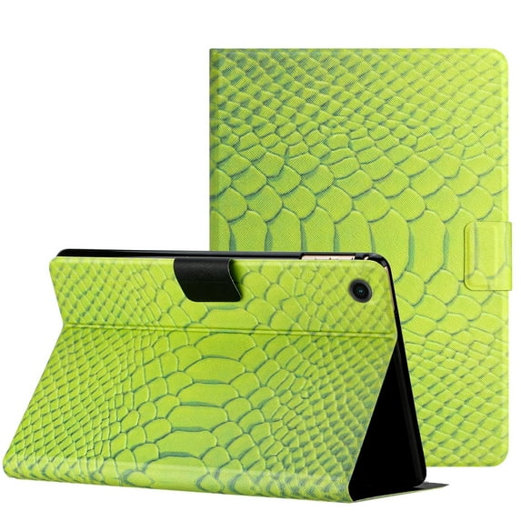 Allytech for Samsung Galaxy Tab A9+ Case SM-X210 X215 X216 2023, PU Leather Slim Fit Shockproof Protetive Kickstand Auto Sleep Wake Flip Folio Case Cover for Galaxy Tab A9 Plus 11" - Green