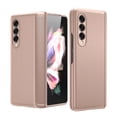thumbnail image 1 of Allytech for Samsung Galaxy Z Fold 3 5G Case with Hinge Protection, Built-in Tempered Glass Screen Protector Slim Fit Anti-Slip Texure Full Body Shockproof Case for Galaxy Z Fold 3 2021, Gold, 1 of 7
