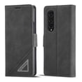 thumbnail image 1 of Allytech Samsung Galaxy Z Fold 3 5G Case,Magnetic Leather Galaxy Z Fold 3 Wallet Case with Card Slot Flip Kickstand Phone Cover Compatible with Galaxy Z Fold 3 (2021),Black, 1 of 6