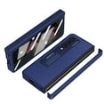 thumbnail image 1 of Allytech for Samsung Galaxy Z Fold 3 Case with Hinge Protection & Kickstand, Built-in Screen Protector Full Body Automatic Magnetic Hinge Shockproof Case for Galaxy Z Fold 3 2021, Blue, 1 of 9