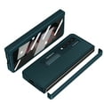 thumbnail image 1 of Allytech for Samsung Galaxy Z Fold 3 Case with Hinge Protection & Kickstand, Built-in Screen Protector Full Body Automatic Magnetic Hinge Shockproof Case for Galaxy Z Fold 3 2021, Green, 1 of 9