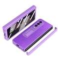 thumbnail image 1 of Allytech for Samsung Galaxy Z Fold 3 Case with Hinge Protection & Kickstand, Built-in Screen Protector Full Body Automatic Magnetic Hinge Shockproof Case for Galaxy Z Fold 3 2021, Purple, 1 of 9