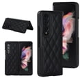 thumbnail image 1 of Allytech Samsung Galaxy Z Fold 3 Case, Z Fold 3 Case for Girls Women, PU Leather Slim Fit Shockproof Protective Bumper Case Cover for Samsung Galaxy Z Fold 3 - Black, 1 of 7