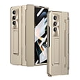 thumbnail image 1 of Allytech Samsung Galaxy Z Fold 4 Case with Build-in Screen Protector, Full Body Protective Shockproof Wireless Charging Support Hinge Protective Case Cover for Samsung Galaxy Z Fold 4 - Gold, 1 of 7