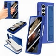 thumbnail image 1 of Allytech for Samsung Galaxy Z Fold 5 Case with Build-in Screen Protector, Full Body Shockproof Wristband Slim Fit Lightweight Phone Case for Samsung Galaxy Z Fold5 - Blue, 1 of 9