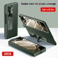 thumbnail image 1 of Allytech for Samsung Galaxy Z Fold 5 Case, Built-in HD Clear Screen Protector & Hidden Kickstand & Hinge Protection All-Inclusive Protective Case for Samsung Z Fold5 5G 7.6", Green, 1 of 6