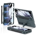 thumbnail image 1 of Allytech for Samsung Galaxy Z Fold 5 Case with S Pen Holder & Kickstand & Hinge Protection & Screen Protector, Magnetic Drop-Proof Shockproof All-Inclusive Cover for Samsung Fold5 5G, Green, 1 of 14