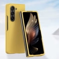 thumbnail image 1 of Allytech Samsung Galaxy Z Fold5 Case, Fashionable Slim Fit Shell Matte Lightweight Rugged PC Bumper Schokproof Anti-Scratch Phone Case for Samsung Galaxy Z Fold 5 - Yellow, 1 of 9