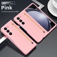 thumbnail image 1 of Allytech for Samsung Galaxy Z Fold5 Case with S Pen Stylus Pen & Screen Protector, Full Body Protective Shockproof Rugged Classic Phone Case Cover for Samsung Galaxy Z Fold 5 5G 2023 - Pink, 1 of 7