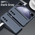 thumbnail image 1 of Allytech for Samsung Galaxy Z Fold6 Case with S Pen Stylus Pen & Screen Protector, Full Body Protective Shockproof Rugged Classic Phone Case Cover for Samsung Galaxy Z Fold 6 -Dark Gray, 1 of 7